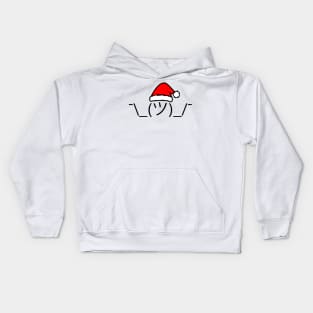 Christmas shrug Kids Hoodie